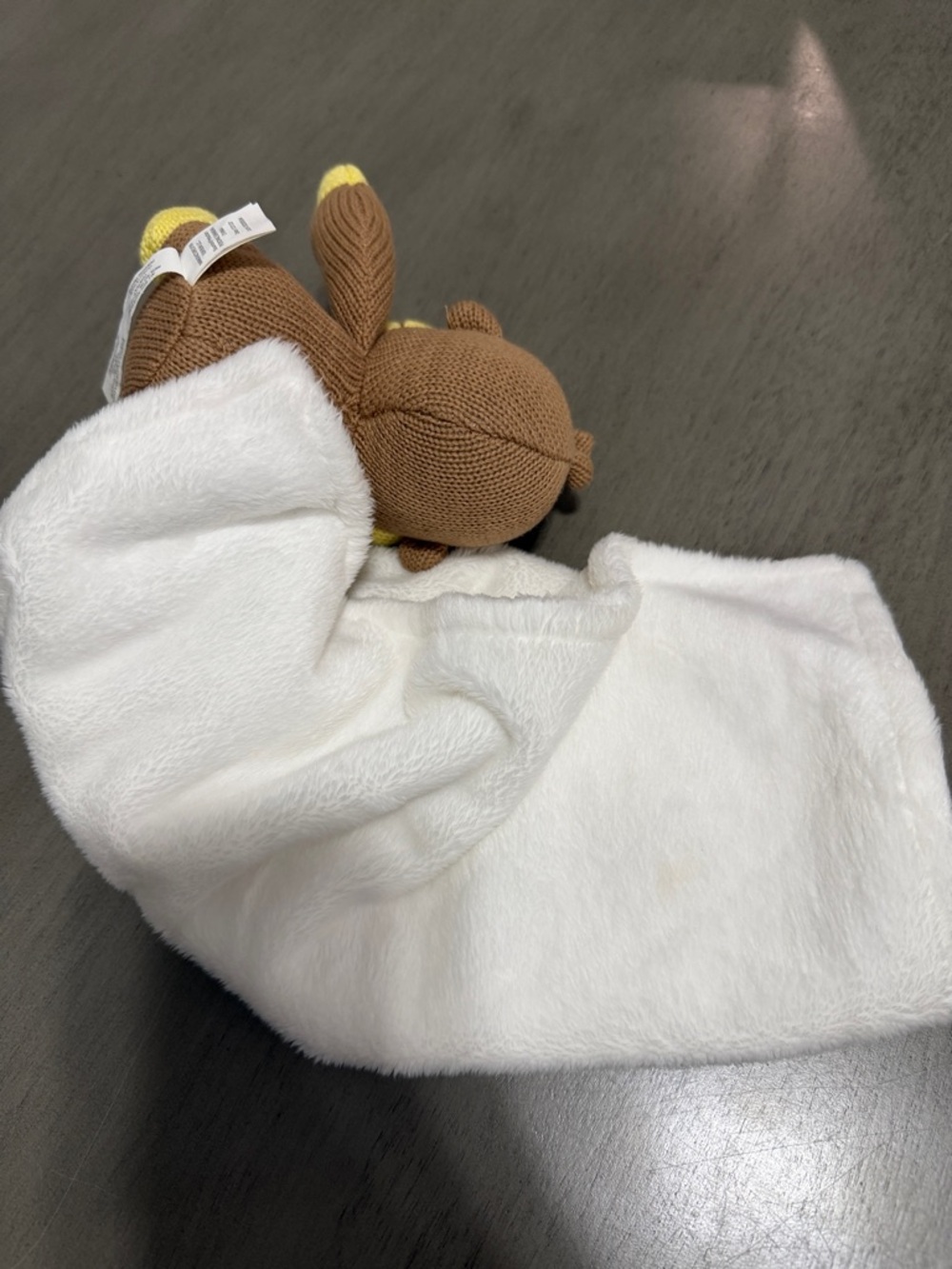 Sun Bum "Sonny" monkey security blanket - Picture 3 of 3